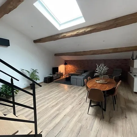 Vakantiehuis Industrial Lodge 85m² - Loft avec extérieur